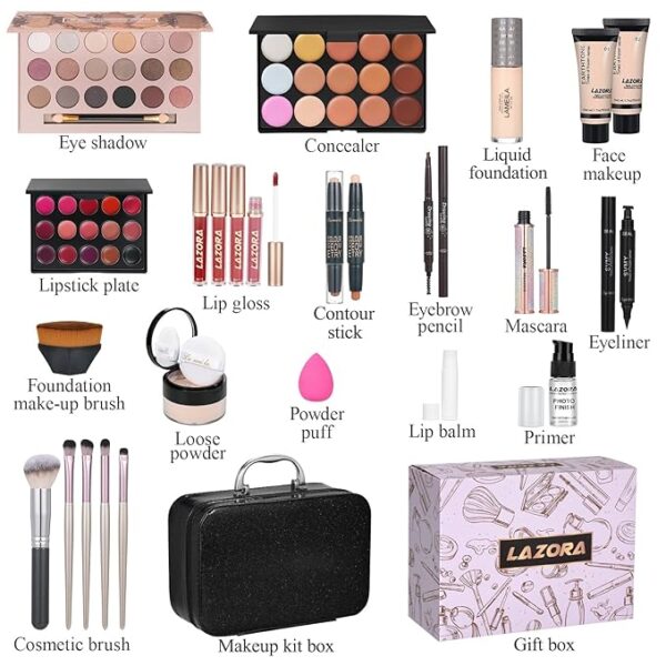 LAZORA All in One Makeup Kit Makeup Kit for Women Full Kit Makeup Se - Image 3