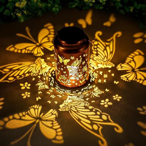 -22% limeted time  Fairy Solar Lanterns Outdoor Waterproof Hanging Butterfly Solar Lights