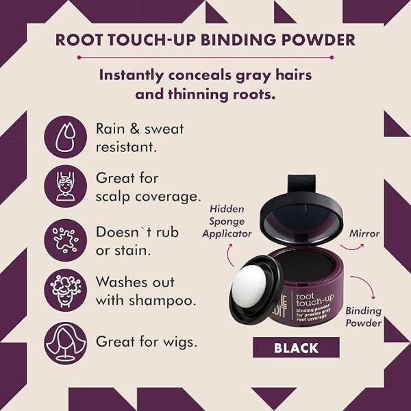 Root Touch Up Powder By Style Edit, to Cover Up Dark Roots and Grays Between Salon Visits, - Image 4