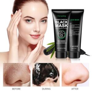 Save 5% on 2 select item(s)+Coupon:Apply 10% coupon;-Blackhead Remover Mask, Peel Off Black Mask for Men and Women,