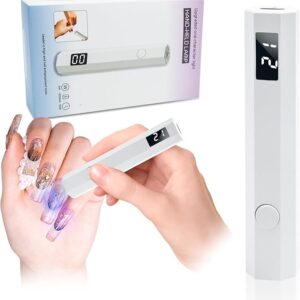 UV Nail Lamp, 3w uv Nail lampW UV Light for Gel Nails,