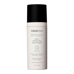 MDSolarSciences Daily Perfecting Moisturizer SPF 30, 2-in-1 Face Moisturizer and Sunscreen Hydrates