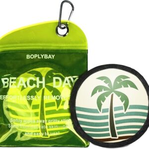 Save 10% on 2 select item(s);=-Natural Sand Remover Pouch for Beach | Aloe & Oat Powder, Talc-Free & Hypoallergenic | Waterless Cleaner for Feet,