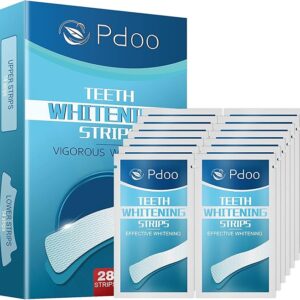 -20% ,Coupon:       Apply 20% coupo;-Teeth Whitening Strips for Sensitive Teeth 14 Treatments - Enamel Safe & Non-Slip - 30 Minutes Fast Results - Remove Years Coffee/Wine/Smoking Stains