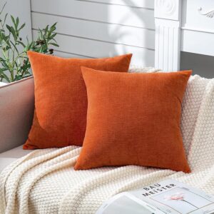 Up to 8% off with code 943VZXKE if you qualif;-  GAWAMAY Decorative Square 16x16 Inch Throw Pillow Covers Set of 2,