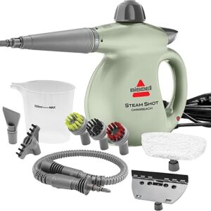 BISSELL® Steam Shot™ OmniReach handheld portable steam cleaner for tile, grout, windows, bathrooms, kitchens