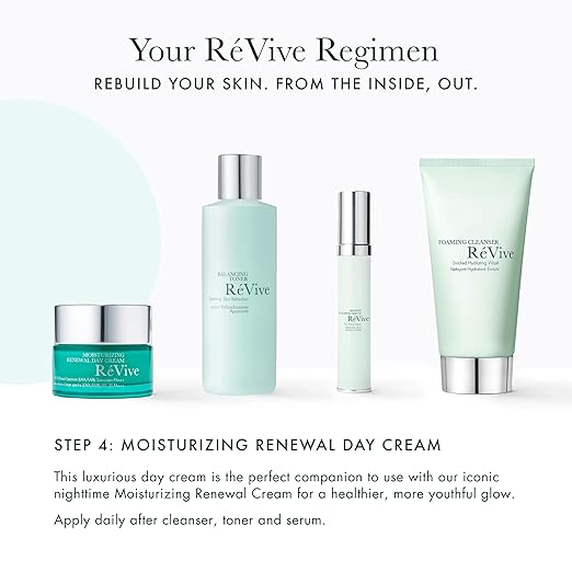 RéVive Renewal Face Moisturizer with SPF 30 - Daytime Face Cream to Treat, Hydrate & Protect Skin Against UV Damage - Helps Improve Skin Firmness for a Healthier, Youthful Glow (1.7 oz) - Image 2