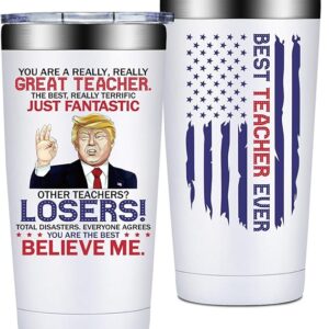 Save 10% promo code: GE9XBKCS;-Grifarny Teacher Appreciation Gifts for Women - Teachers Christmas Gifts from Student - You Are a Really Really Great Best Teacher Ever Tumbler 20oz