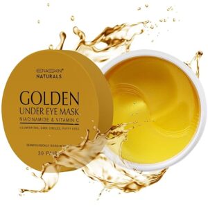 Coupon:     Apply 20% coupon ;-Enaskin Naturals Under Eye Patches Dark Circles Under Eye Masks for Puffiness - 24K Gold Eye Gel Pads
