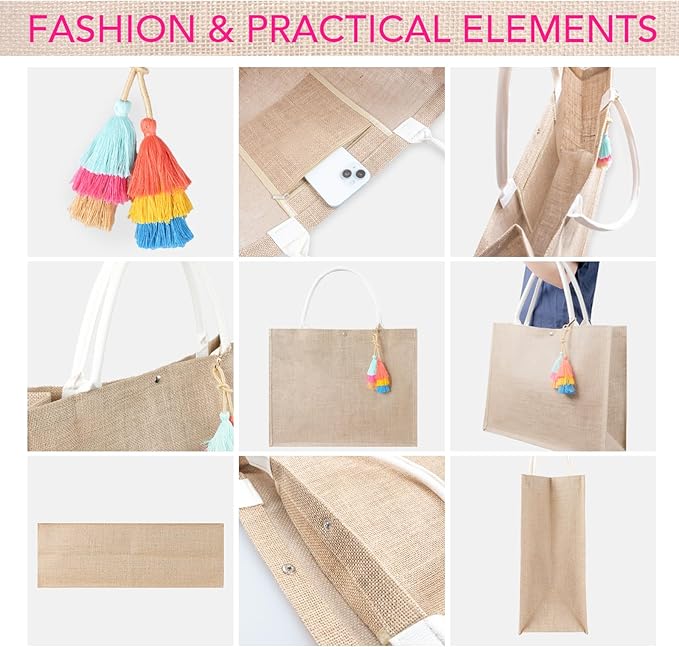 Save 40% promo code: HZ9NQYHZ;- Straw Bags for Women, Mesh Straw Beach Tote Bag Sandproof Waterproof, - Image 4