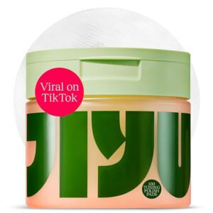 Limited time deal $44.96 with 25 percent savings-25% ;-Toning Polish Pads - Korean Skincare for Dark Spots, Wrinkles & Dull Skin - Hydrating Facial Treatment with Snail Mucin