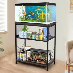 Coupon:     Apply $3 coupon;-LALA IKAI Fish Tank Stand for 10-20 Gallon Aquariums Heavy Duty